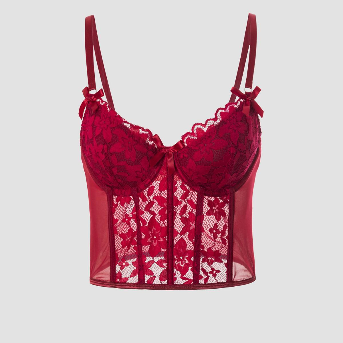 Модный кружевной топ-камсоль в европейском и американском стиле DS056 Small