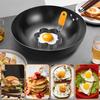 Stainless Steel Egg Ring Set Non Stick Sandwich Egg Mold With Silicone Handle for Breakfast Muffin Pancake Dishwasher Safe
