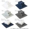 Bloom Imabari Towel Certified Mini Set of Ciel Mini Indoor Made In Japan Handkerchiefs, 6, Towels, Hotel-Grade, Absorbent, Quick-Drying, Drying, 100%