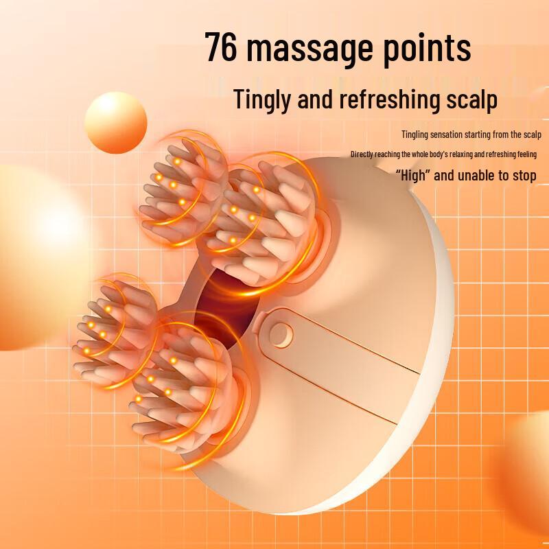 HEZHENG Electric Cat Paw Scalp Massager