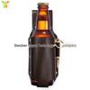 In-Stock Leather Waist Beer Bottle Holder for Outdoors, Fits 600ml and 350ml Bottles