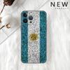 Repubblica Argentina Custodia Per Apple iPhone 11 13 14 12 Pro Max 7 8 XR X 6 5 5S SE 2022 13ProMax Silicone Nero Phone Funda