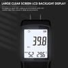 SMART SENSOR AS511B Digital Differential Pressure Gauge -206.8~206.8KPA Manometer Dual Port   Gas Pressure  with LCD Backlight Display Supports Temp