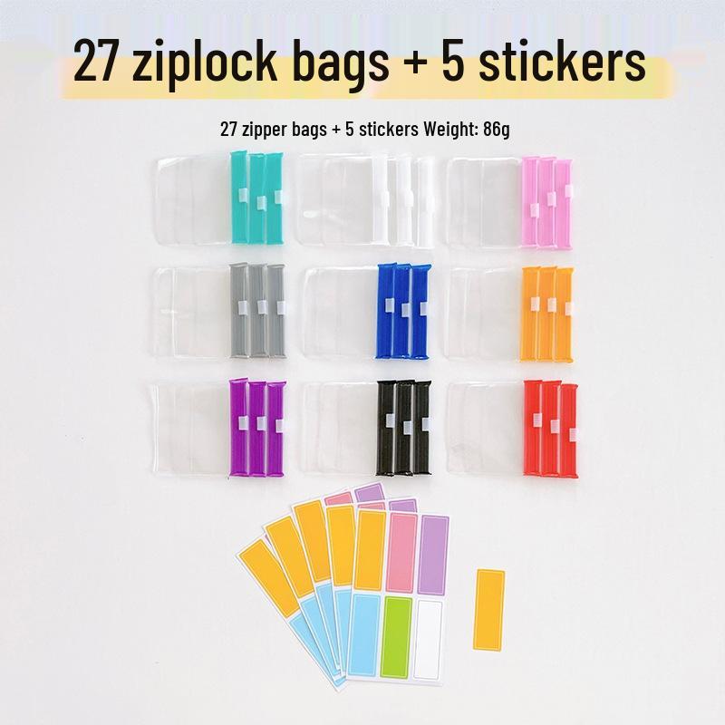 Eco-Friendly Compact EVA Medicine Bag with Colorful Design - Portable, Self-Sealing Zipper for Travel and Storage of Pills