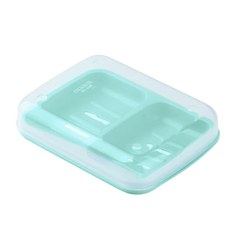 CHAHUA Double Layer Waterproof Soap Dish