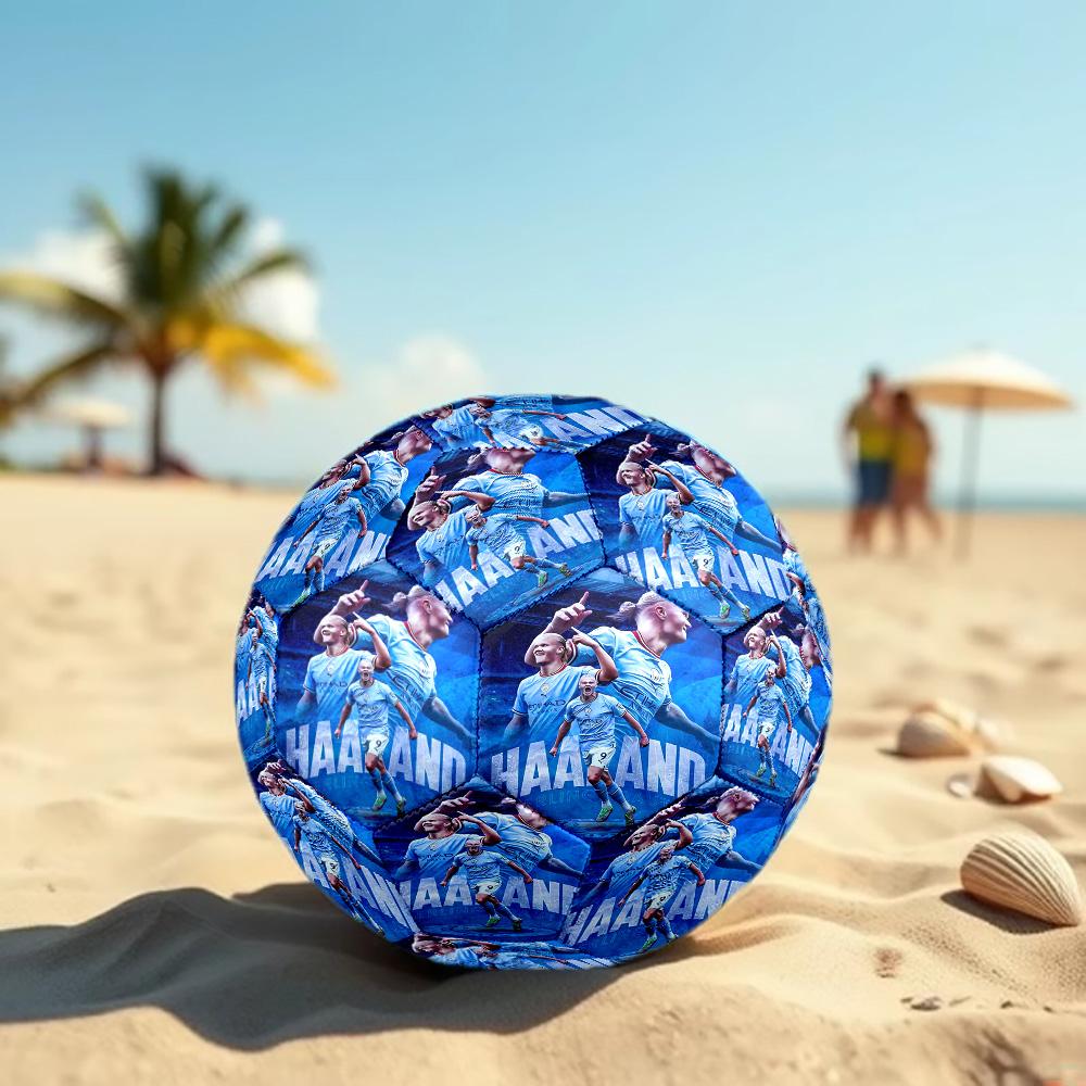 Erling Haaland Taglia 5 Pallone da Calcio Pallone da Calcio ad Alta Elasticità Per Competizioni all'Aperto Allenamento Quotidiano Gioco