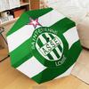 Saint-etienne Football Club Automatic Folding Umbrella - 8-Rib Travel Umbrella with Auto Open/Close & Portable Gifts for holidays or birthdays