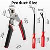Professional Automotive Clip Pliers Set Includes 2 Metal Fastener Extractors Upgrades for Door Panel & Decorations