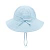 New born baby cap Girls Big brimmed sun hat Summer Kids Toddler Cap 0 to 48 Months Soft Cotton Baby Sun flower Hat