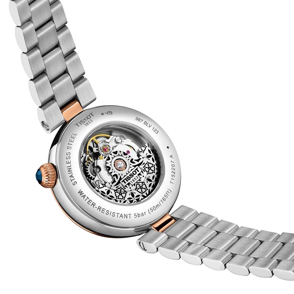 Tissot Stainless Steel white mother of pearl Dial Men's Fashion Watch T152.207.22.111.00