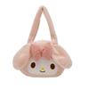 Melody Plush Tote Bag With Embroidery For Daily Use
