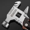 Universal Hammer 14 in 1 Multitool Fold Integrated Adjustable Wrench Pliers Device Multifunctional Tool Outdoor