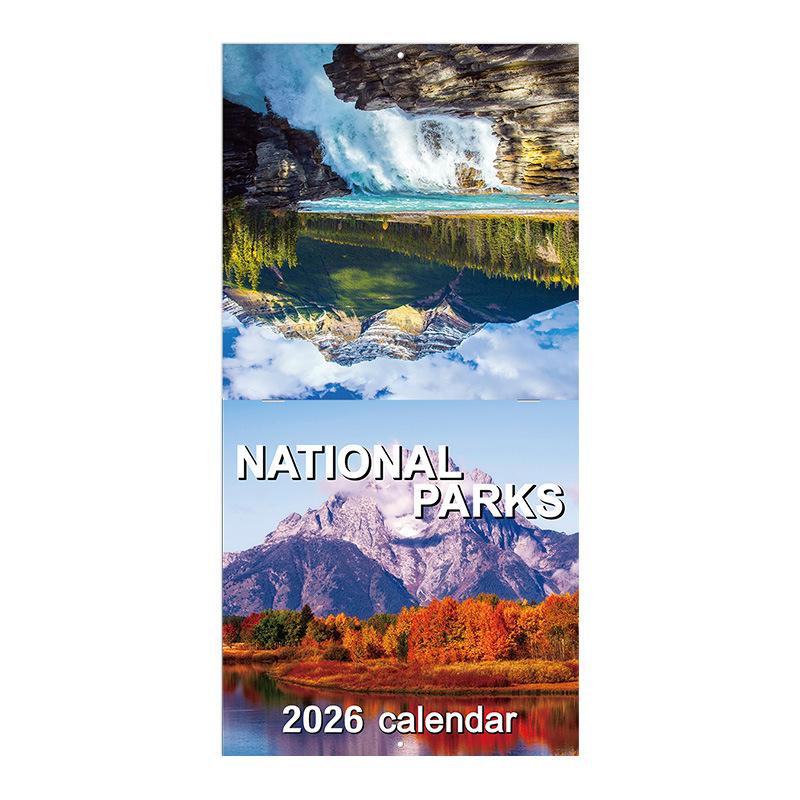 2026 Calendar - 12 Month National Park Calendar Fun Cute Home Decoration For Scheduling And More