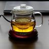 ZISIZ Heat-Resistant Glass Teapot with Infuser