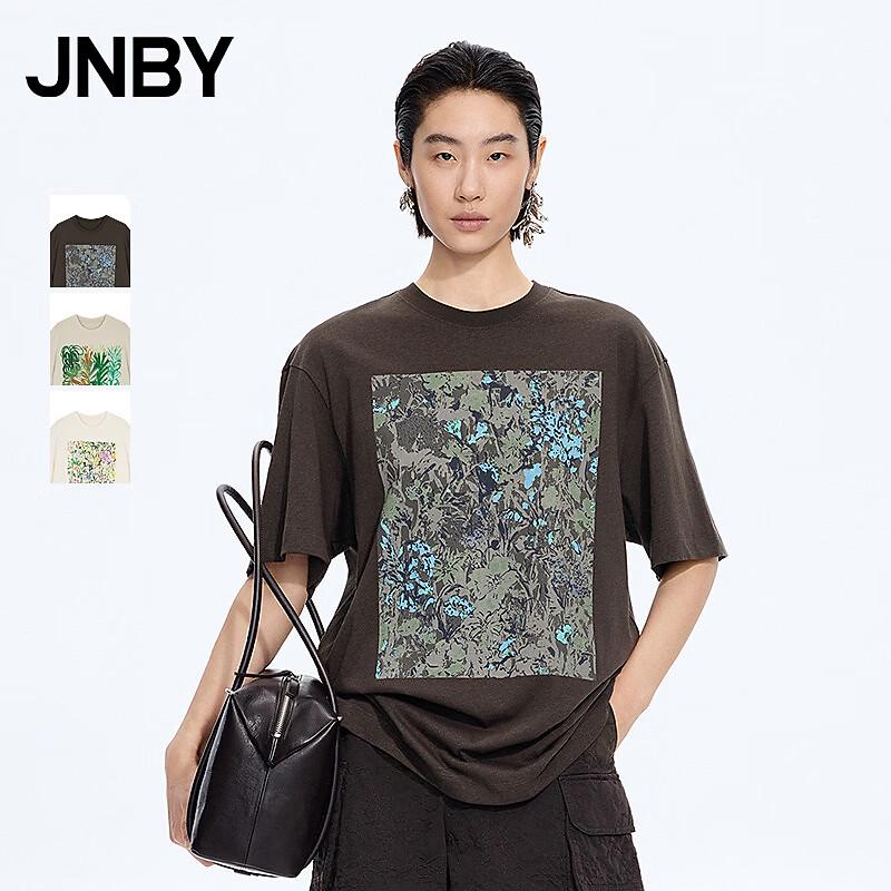 JNBY Women s Loose Fit Round Neck T-Shirt S