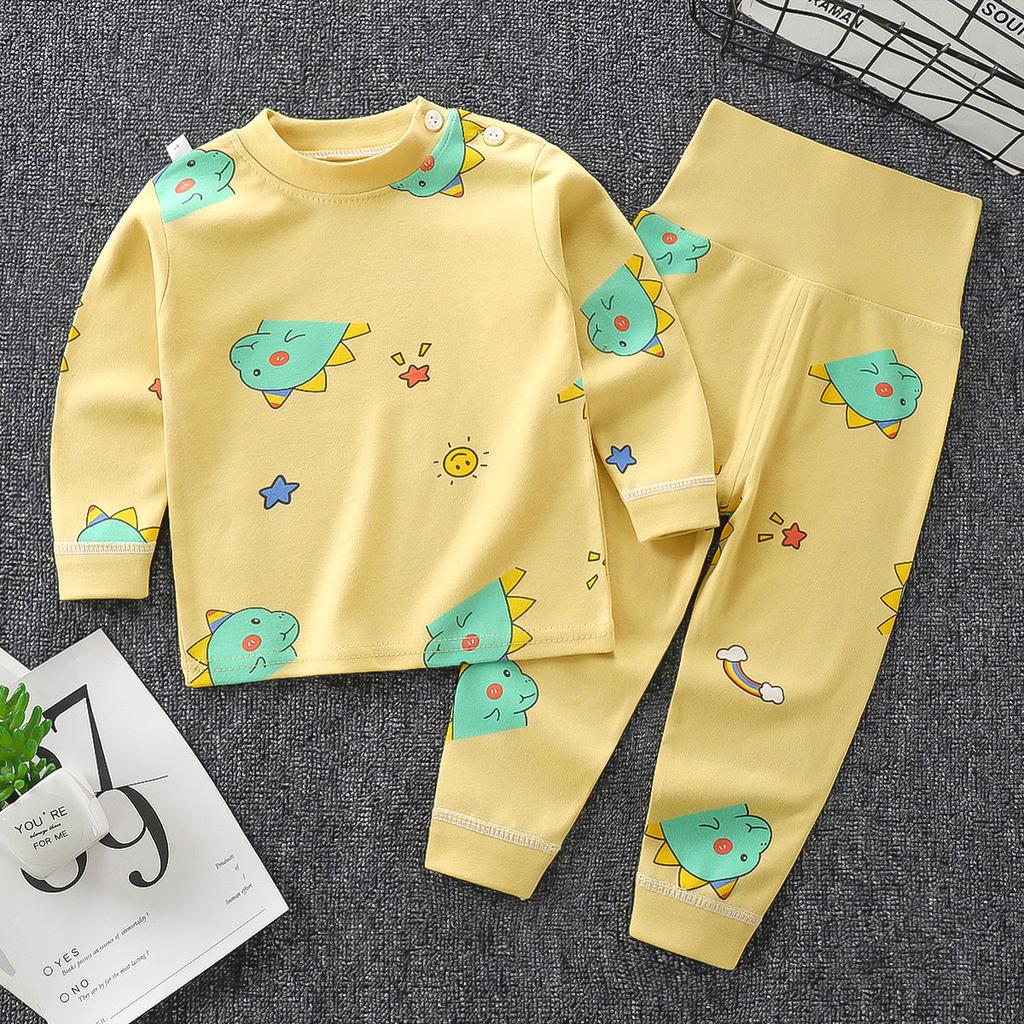 Kinder-Unterwäsche-Sets - Langarm- und Langhosen-Sets Für Jungen, Lässige Pyjama-Sets Für Mädchen Im 2-teiligen Stil