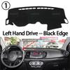 For KIA Pegas 2017 2018 2019 Soluto Car Dashboard Cover Avoid Light Pad Instrument Panel Mat Case Carpets