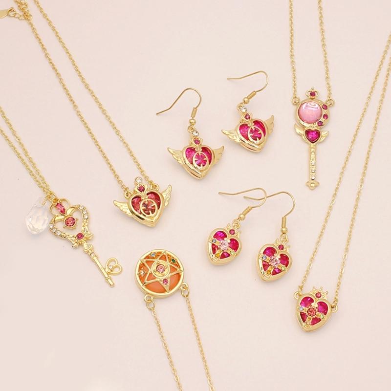 Beautiful Girl Necklace Female Temperament Niche Net Red Collarbone Chain Student Adjustable Chain Fairy Wand Jewelry