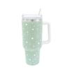 Insulated Travel Mug With Handle And Straw For Commuting And Outdoors