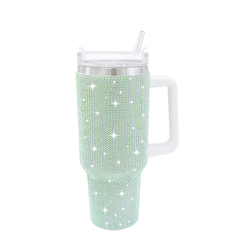 Insulated Travel Mug With Handle And Straw For Commuting And Outdoors