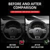 Für Renault Lenkradbezüge: Mégane 3, 2, 4, Clio 4, 5, Trafic, Scenic 2, Austral, Kangoo, Arkana, Kadjar. Zubehör.