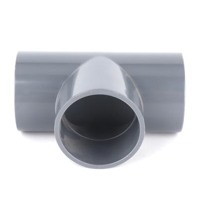 G1‑1 2 Tee PVC Fitting 3 Way Pipe Connector Adapter for Garden Greenhouse Water Supply Pipe Fittings
