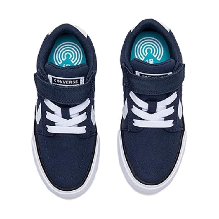 Converse Trendy Versatile Low Top Kids Canvas Shoes Kids Sneakers Blue A02112C