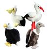 Realistic Eagle Plush Toy For Wildlife Enthusiasts 25cm/35cm/45cm