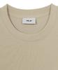 Emelbi Basic Comfortable Fit Short Sleeve T-Shirt Bos (Sand)