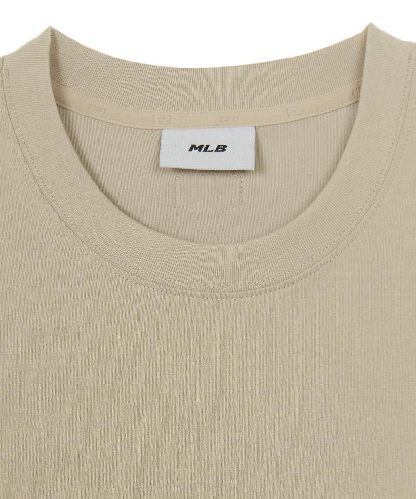 Emelbi Basic Comfortable Fit Short Sleeve T-Shirt Bos (Sand)