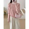 A Fashionable and Stylish Lace Knitted Base Layer for Women In Autumn and Winter