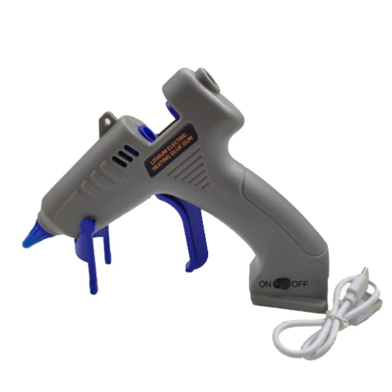 

Battery Operated Electric Hot Glues Guns 20W USB Rechargeable Preheating Glues Guns for Home Repairs and Crafting Tool 1