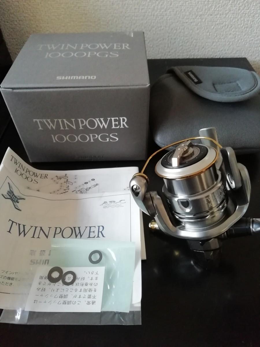 [USED]SHIMANO 11 Twin Power 1000PGS Spinning Reel Made in Japan Excellent Condition