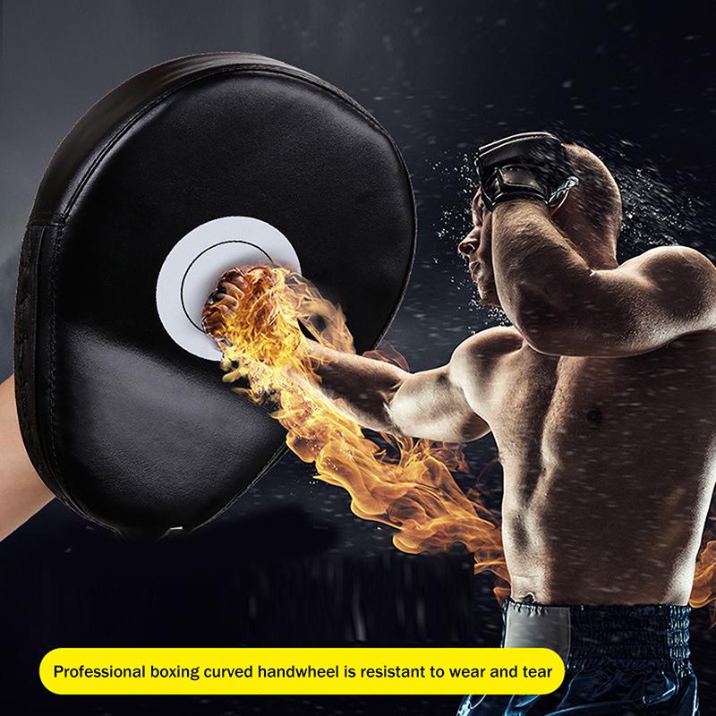 Adjustable Wall Punching Leather Pad Boxing Target Blocking Wall-Mounted Taekwondo Training Sandbags Fighting Gear Room Home Use