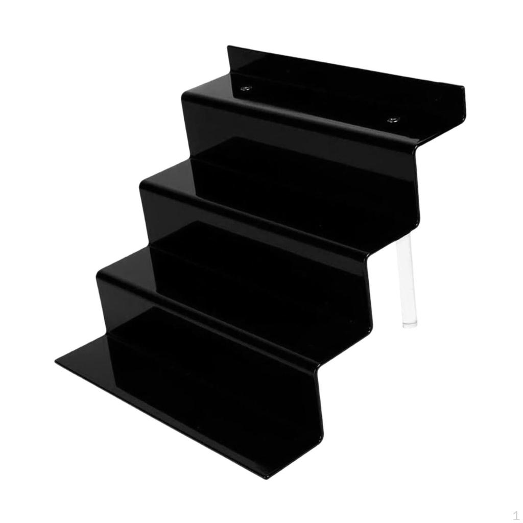 Riser Display Holder Clear Acrylic Makeup Organizer for Home Lipstick Retail 305x283x229mm