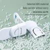 Baby Safety Right Angle Drawer Lock with Anti-Pinch Protection - No Drill Required