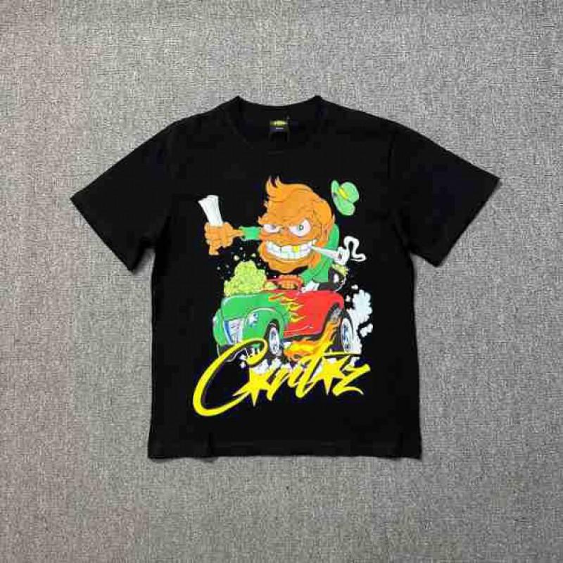 Corteiz Streetwear Graphic Tee Unisex Oversized Cotton T-Shirt Hip Hop Casual Short Sleeve Top