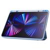 For iPad Pro 13 (2024) Case Origami Stand Leather Tablet Cover with Auto Wake/Sleep