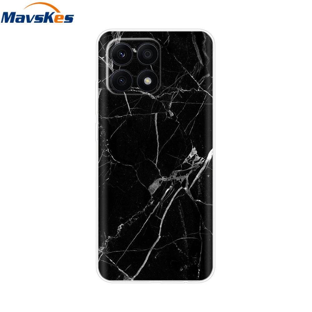 For Honor X8a 2023 Case 4G Funda Clear Soft Silicone TPU Phone Cover Case for Honor X8a Cover HonorX8a X 8a CRT-LX1 Bumper Coque