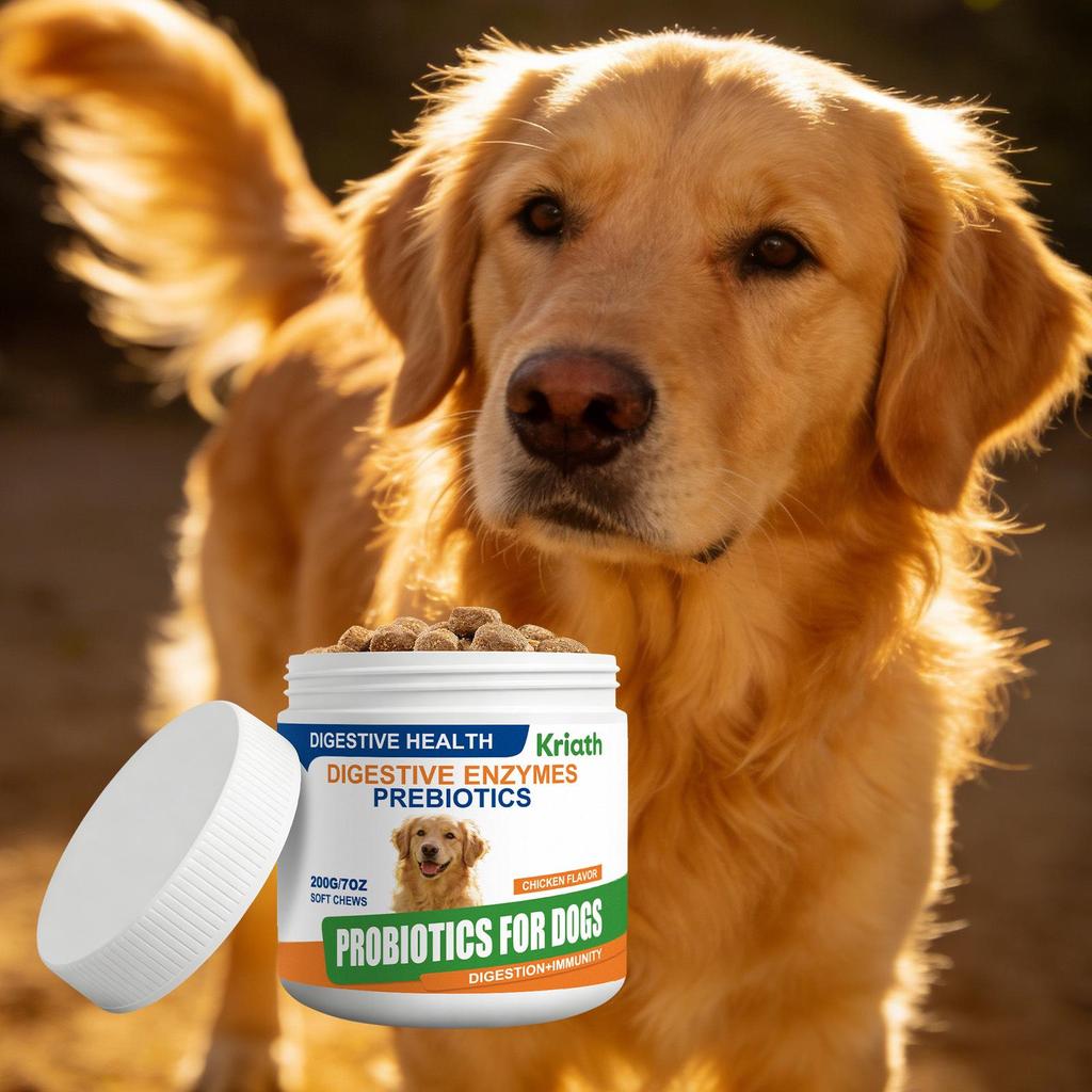 Kriath Gentle Probiotic Granules for Dogs – Suitable for All Breeds Daily Care