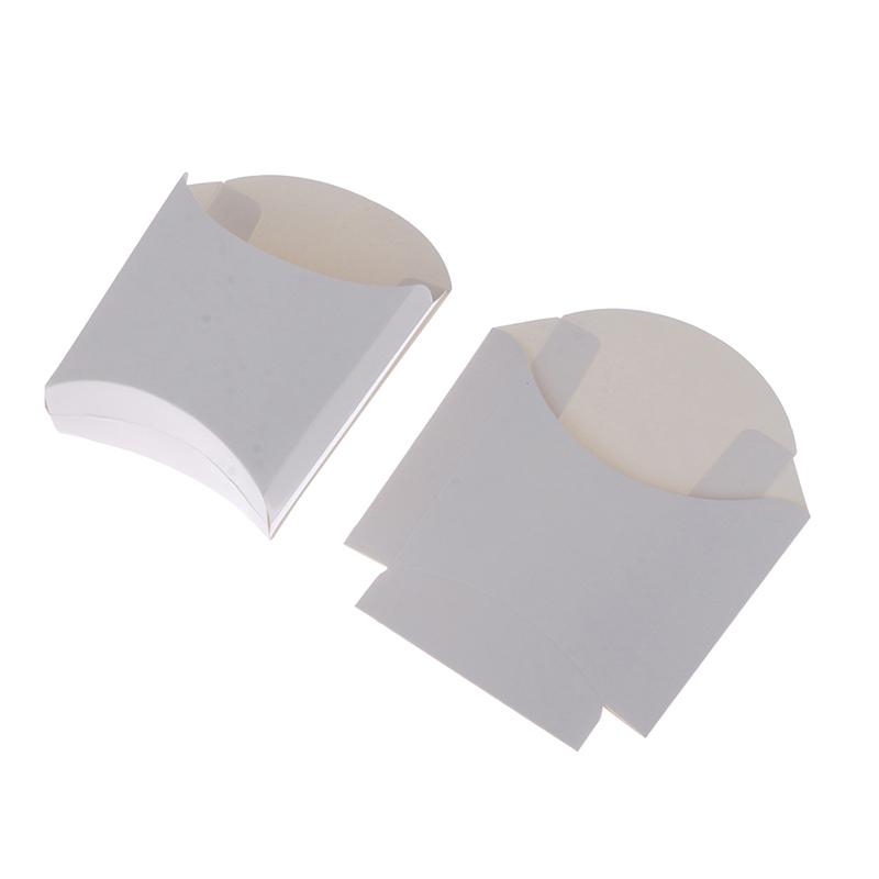 10Pcs White French Fry Boxes Fried Chicken Hamburger Packing Box Popcorn Boxes