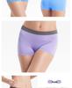 Women's Seamless Mid-Waist Quick-Dry Anti-Exposure Boxer Briefs