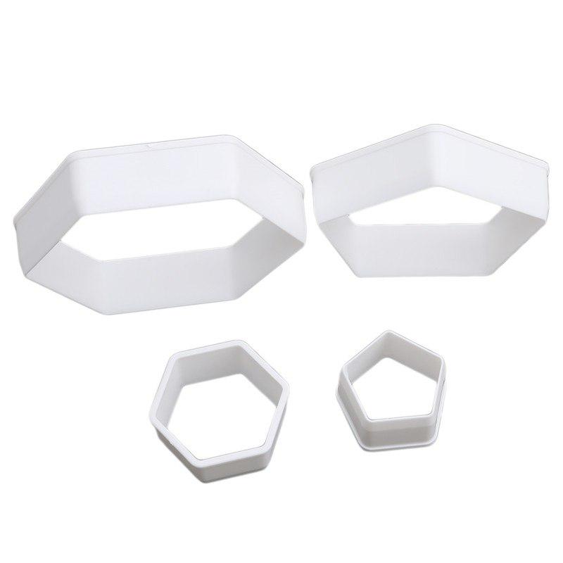 Football DIY Cut Cut Sugar Craft Plastic Template Cake Decoration Tool