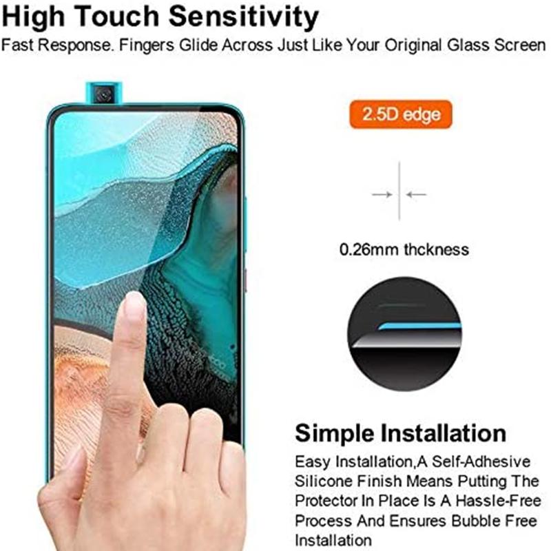 Tempered Glass For Xiaomi Redmi 7 7A 8 8A K30 Screen Protector For Redmi Note 7 8 Pro Glass Film