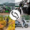 1 Pair Motorcycle Hand Guards Aluminum Alloy Handle Bar Guards Modification Accessories Motorcycle Hand Shield Protector