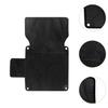 Double-layer Folding Chair Replacement Cover Anti-slip Thickened Camping Chair Mat with Backrest Chair Cushion