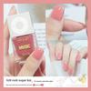 New Water-based Nail Polish, No-bake, Long-lasting, Fast-drying Peelable Nail Polish, Odorless, Transparent and White Nail Polish
