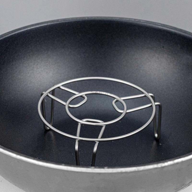 Premium Metal Cooking Rack For Steam Cooking Heatproof Design Protects Countertops From Scorching