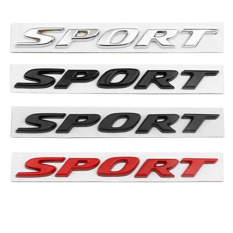 NEW Metal SPORT logo emblem Badge sticker