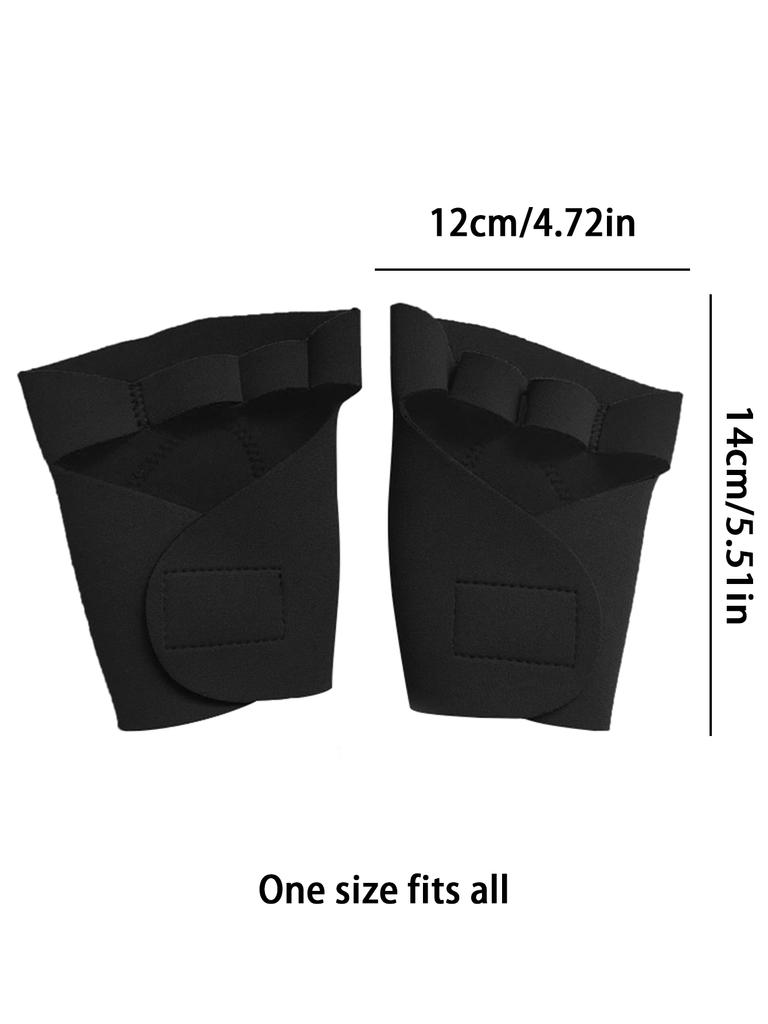 1 Pairs Sports Palm Mens Wristband Outdoor Gloves Wristband Palm Wraps Gym Fingerless Glove